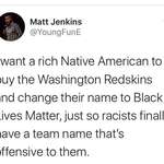 image for A Rich Native American buys the Washington Redskins.