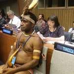 image for West Papua delegate at U.N. Headquarters, NY