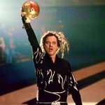 image for In Kingpin (1996) Bill Murray plays the infamous pro-bowler Ernie McCracken. In addition to improvising nearly all of his lines, Murray actually bowled three strikes in a row on camera to a live audience in one take. Their thunderous applause was real.
