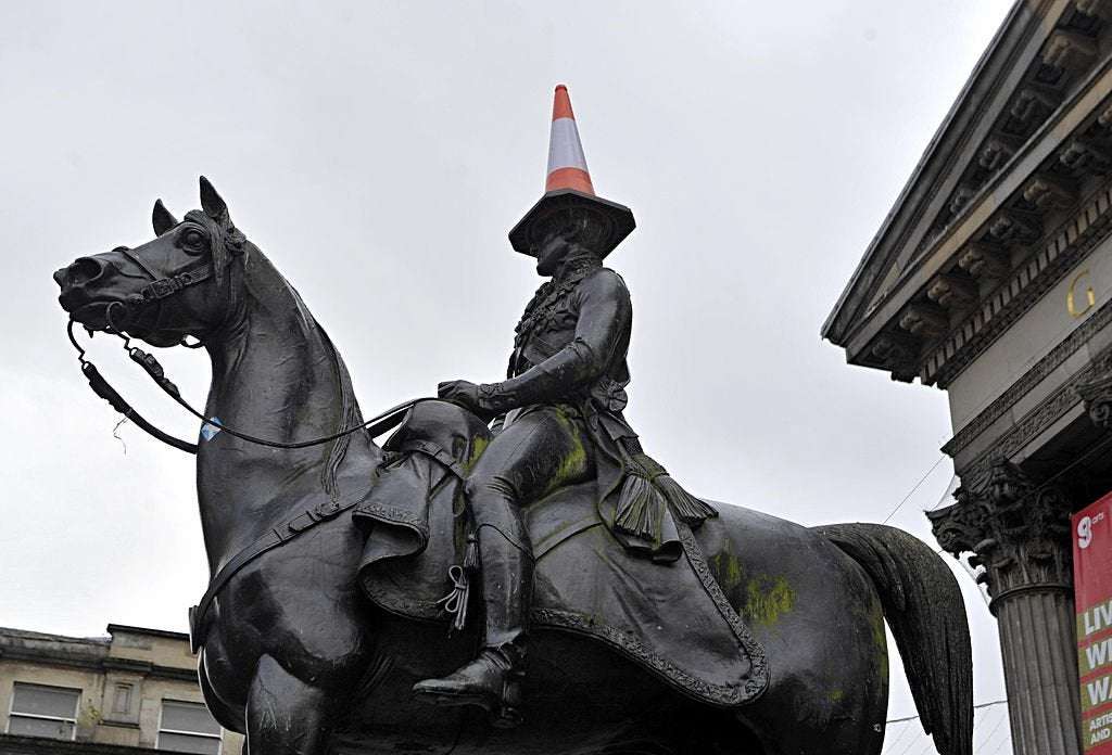 image for Why Glasgow’s Duke of Wellington statue was allowed to keep his cone