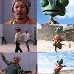 image for In Rango (2011), Actors actually performed just like in a live movie and this was later referenced by Animators in animating the film.