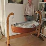 image for This grandpa created an incredible cradle for his grandson