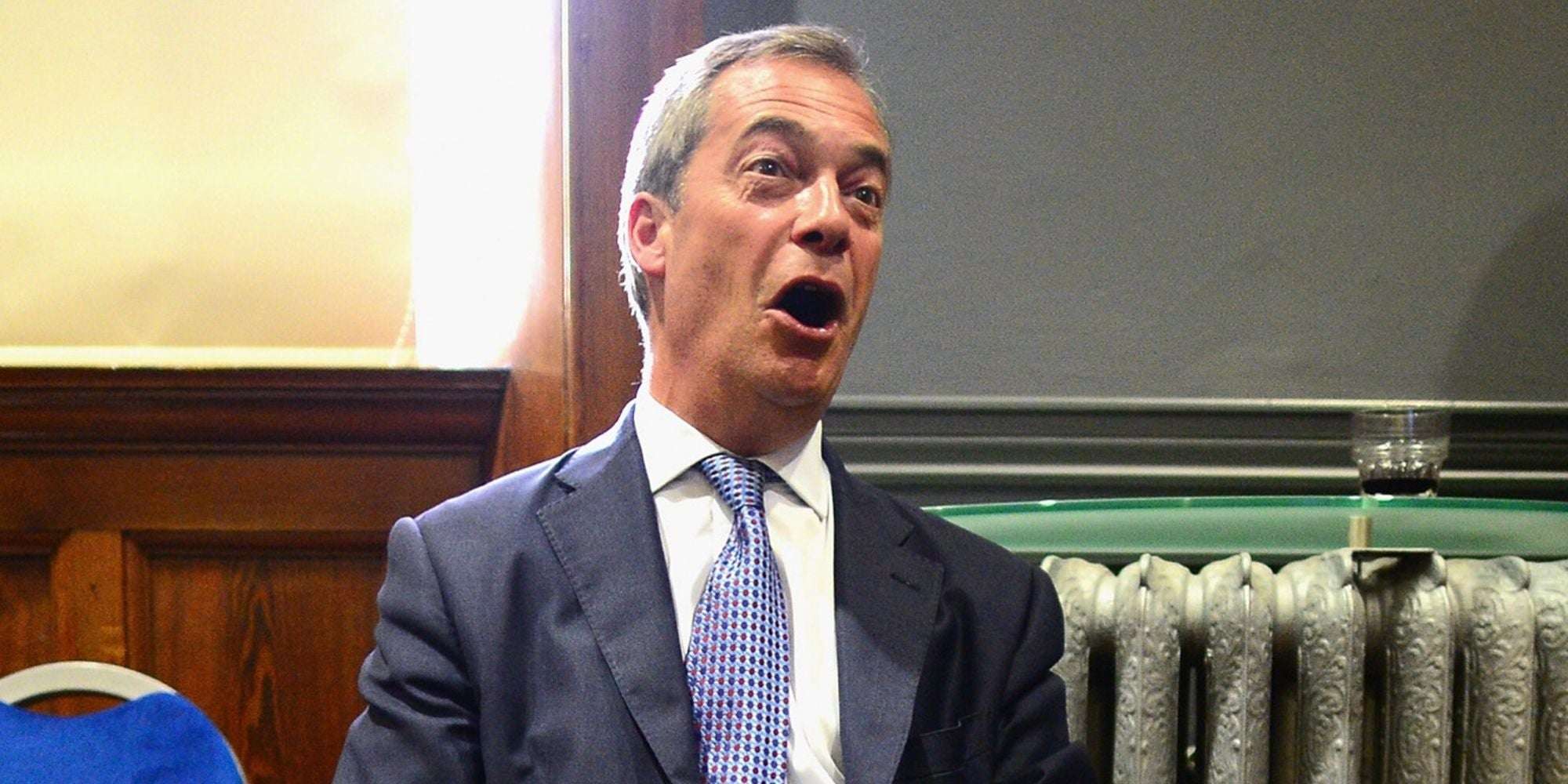 image for Nigel Farage reported to police for visiting pub after US Trump rally trip