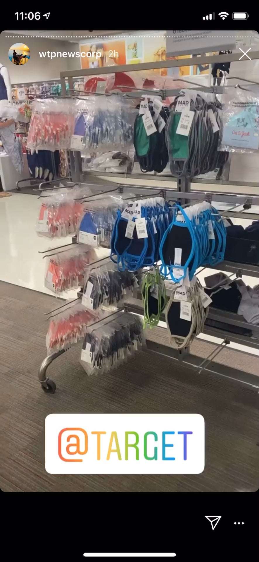 image for PR Firm owner shows Target how she feels about masks. Rumor has it this woman also wants to run for governor of AZ. : iamatotalpieceofshit