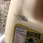image for My milk has good advice printed on the side