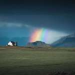 image for This huge rainbow in Iceland