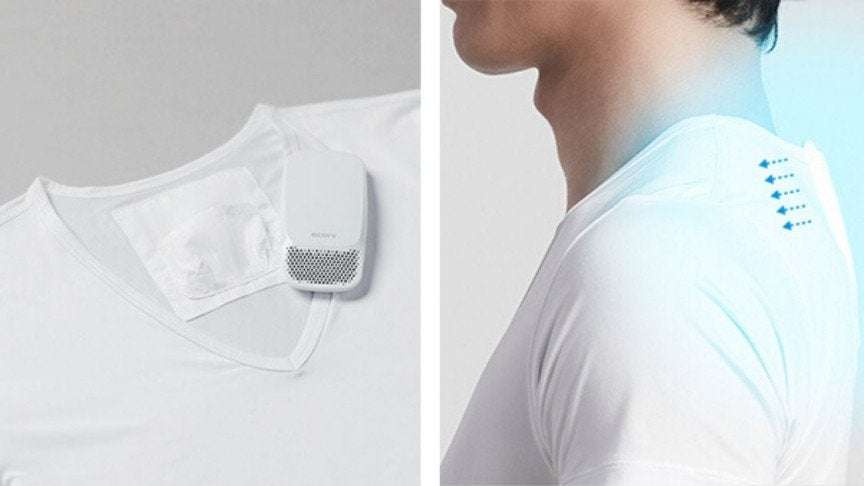 image for Sony Launches Wearable Air Conditioner, Personal Heater for Roughly $130