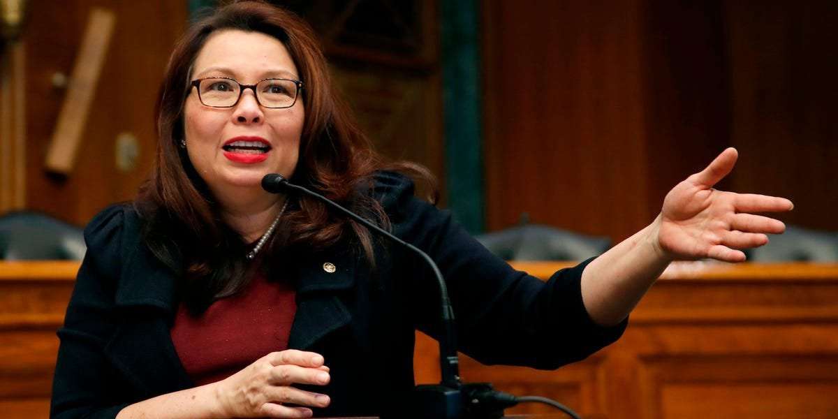 image for Sen. Tammy Duckworth says she will block military promotions until Trump's defense secretary explains the 'disgraceful situation' that led Lt. Col. Alexander Vindman to retire