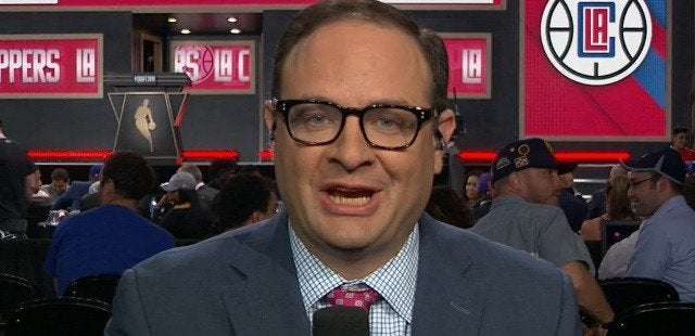 image for Adrian Wojnarowski Sends ‘Fuck You’ Email To Senator Who Suggested Pro Cop, Military NBA Jerseys