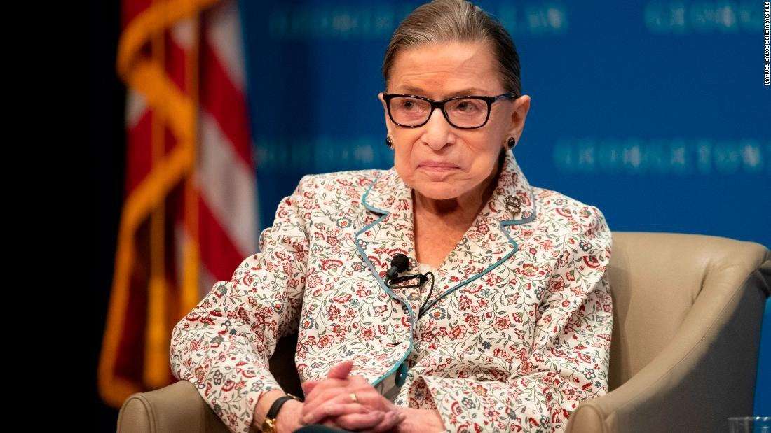 image for Ruth Bader Ginsburg discharged from the hospital and doing well