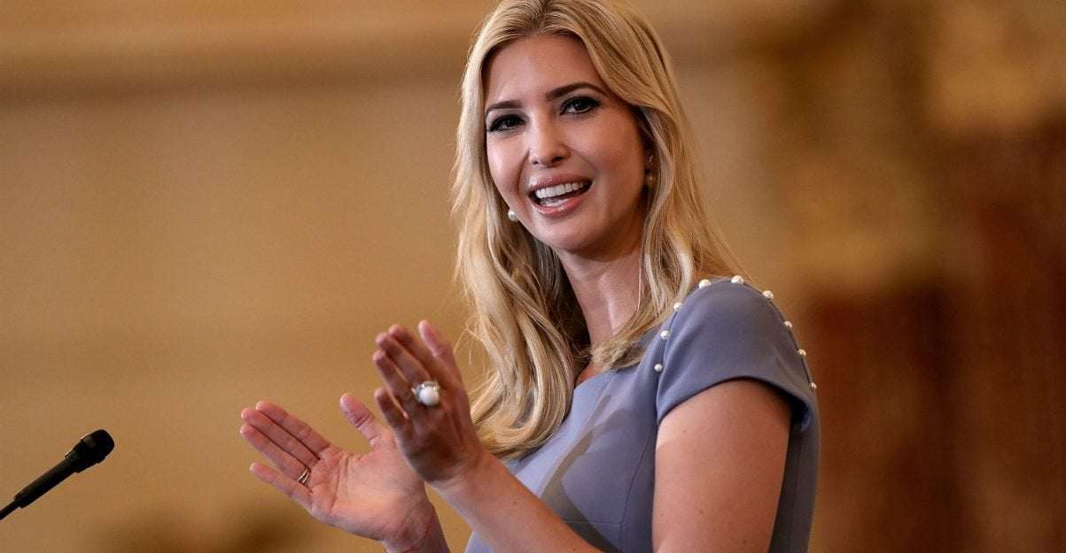image for Ivanka Trump’s Goya Tweet Isn’t Just Gross, It’s a ‘Flagrant’ Violation of Federal Law