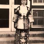 image for My grandma in 1930s China. She grew up in an era where girls were still getting their feet bound and went on to become a college physics professor.