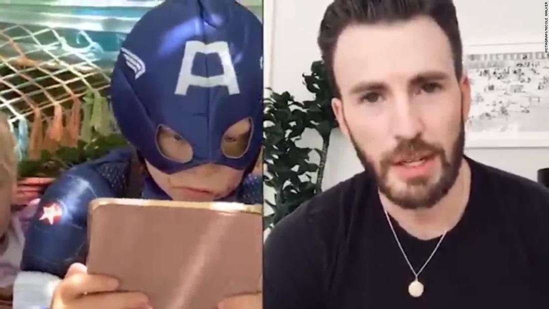 image for Chris Evans sending 'Captain America' shield to little boy who saved sister from dog attack