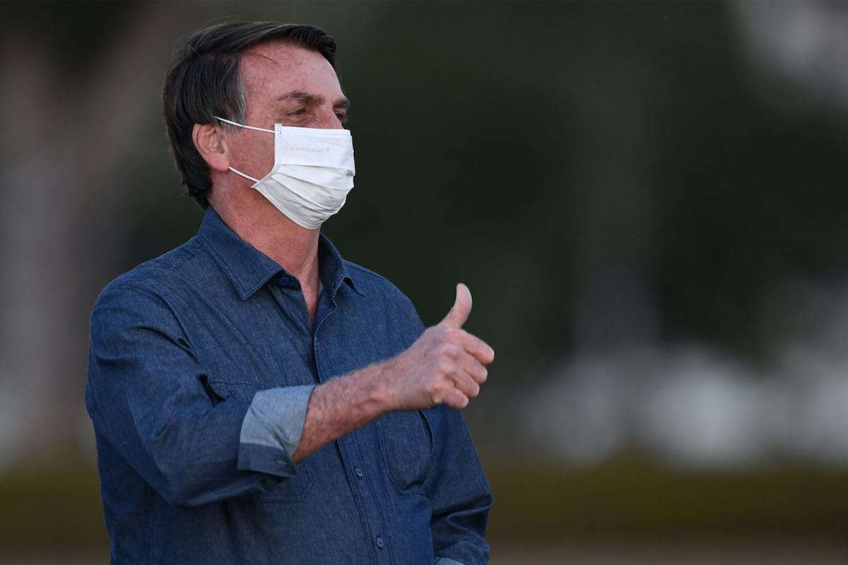 image for Brazil’s Bolsonaro tests positive for virus – again