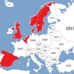 image for Monarchies in Europe and when(if) they fell