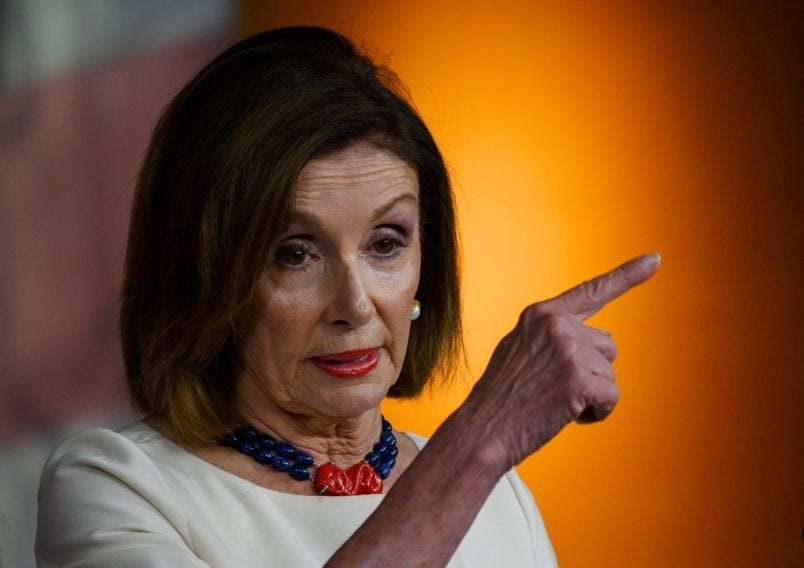image for Pelosi To Trump: You’re Getting Kicked Out If You Lose The Race Whether You Like It Or Not