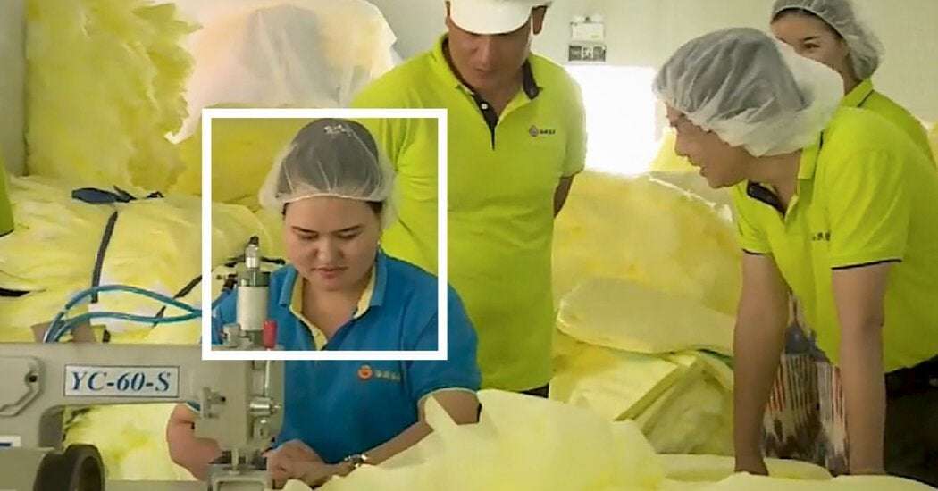 image for China Is Using Uighur Labor to Produce Face Masks
