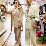 image for Taiwanese couple in their 80s who pose in clothing that their customers never picked up.