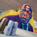 image for I just painted a John Lewis street art mural in Denver Colorado