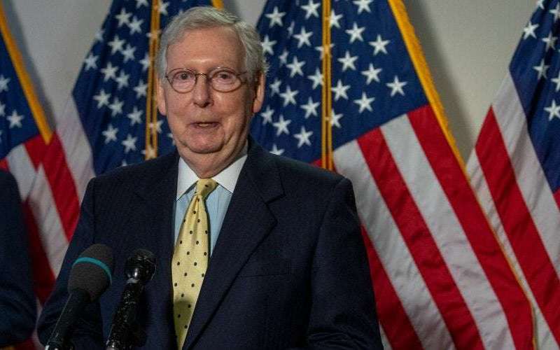 image for McConnell Laughs When Asked If Covid-19 Bill Will Pass by End of Next Week—When Unemployment Benefits Expire for 30 Million