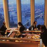 image for Windows on the World, restaurant on top of the former World Trade Center, 1980s