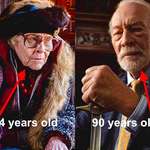 image for In Knives Out (2019), K Callan, who plays Great Nana Wanetta, is actually six years younger than Christopher Plummer, who plays her son Harlan.