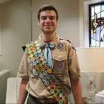 image for Teen earns all 138 boy scout merit badges