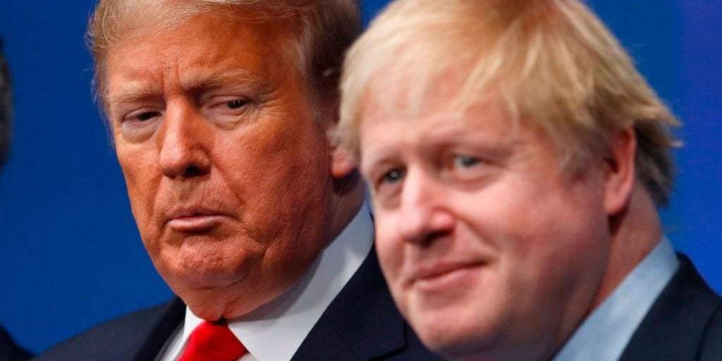 image for Boris Johnson's government is privately 'desperate' for Trump to lose the election to Joe Biden