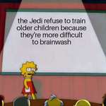 image for that's why they refused to train Anakin and Luke at first