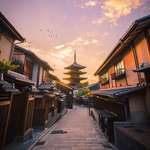image for Sunset in Kyoto