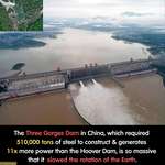 image for The Three Gorges Dam in China is so damn massive that it slowed the rotation of the Earth!