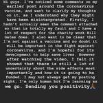 image for Lewis’ words on his recent post.