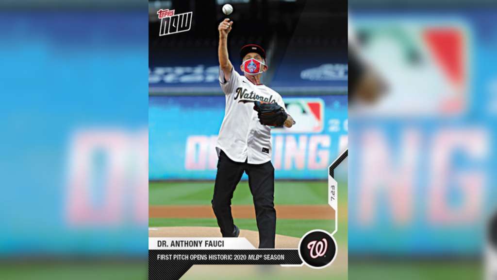 image for Dr. Anthony Fauci’s baseball card just became one of the best selling in Topps’ history