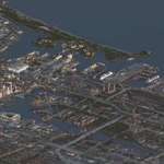 image for Aerial view of our Minecraft City