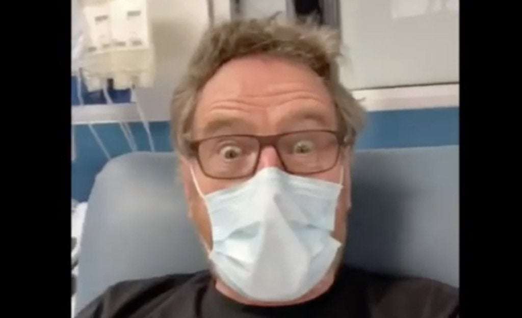 image for Bryan Cranston Reveals Bout With COVID-19: “Keep Wearing The Damn Mask!”