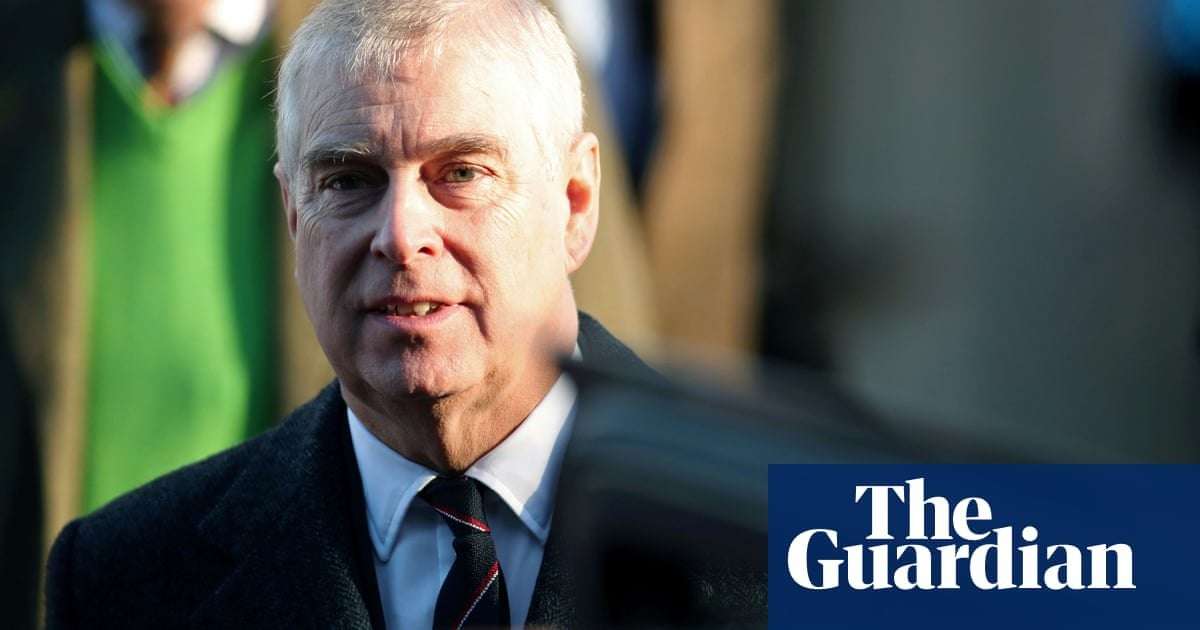 image for Underage girl forced to have sex with Prince Andrew, US court document claims
