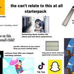 image for "I don't relate to this starterpack" starterpack