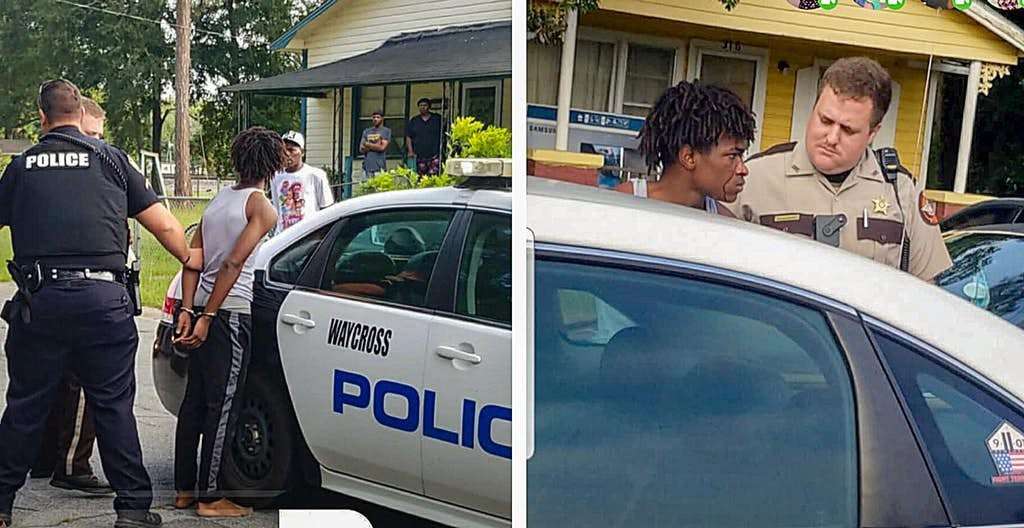 image for Georgia Cops Open Fire on Kids Running Home to get Father after Traffic Stop