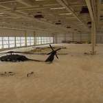 image for Someone accidentally set off the fire suppression system in a military hanger