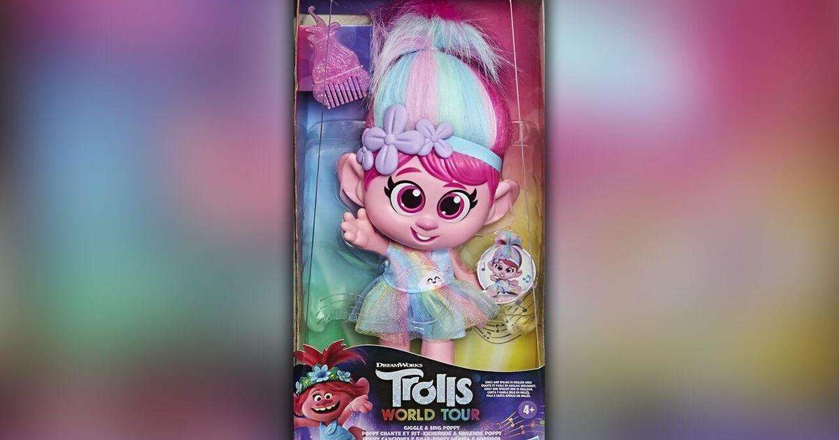 image for Hasbro removing Trolls doll from stores after complaints of an inappropriately placed button