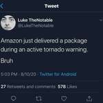 image for Mad amazon delivery lad