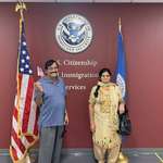 image for My mama and papa became US Citizens today!