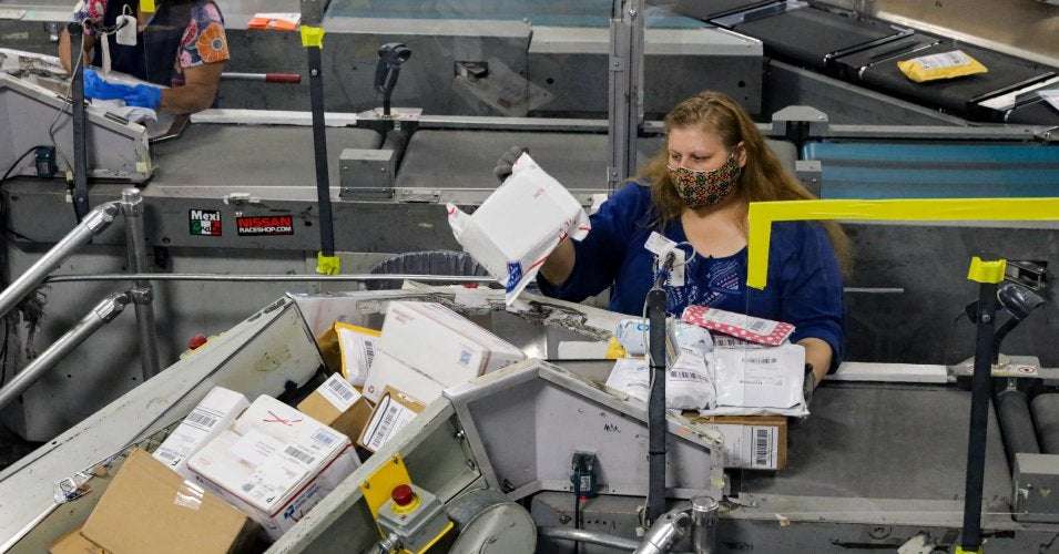 image for 'A Conspiracy to Steal the Election, Folks': Alarms Sound After Postal Worker Reports Removal of Sorting Machines