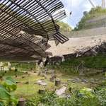 image for 08/10/2020 - Arecibo Observatory, one of the largest single-aperture radio telescopes in the world, has suffered extensive damage after an auxiliary cable snapped and crashed through the telescope’s reflector dish.