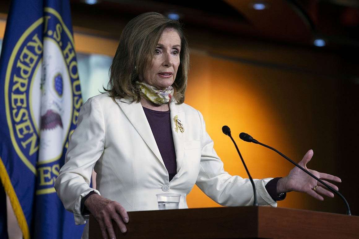 image for Pelosi weighs bringing House back early to address Postal Service crisis