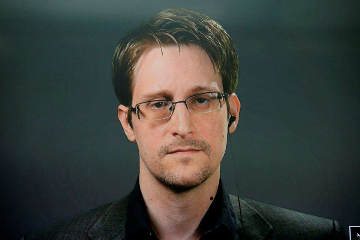 image for Trump says he is considering pardon for leaker Edward Snowden