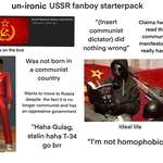 image for Un-Ironic USSR fanboy starterpack