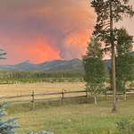 image for Parents retired this March and bought their dream ranch house in the CO mountains on 400 acres. Now there’s a 4000 acres fire that’s 0% contained about a mile from them. No evacuation order for them yet, but we expect it’s coming.