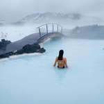 image for Blue lagoon in Iceland, a geothermal hot spring