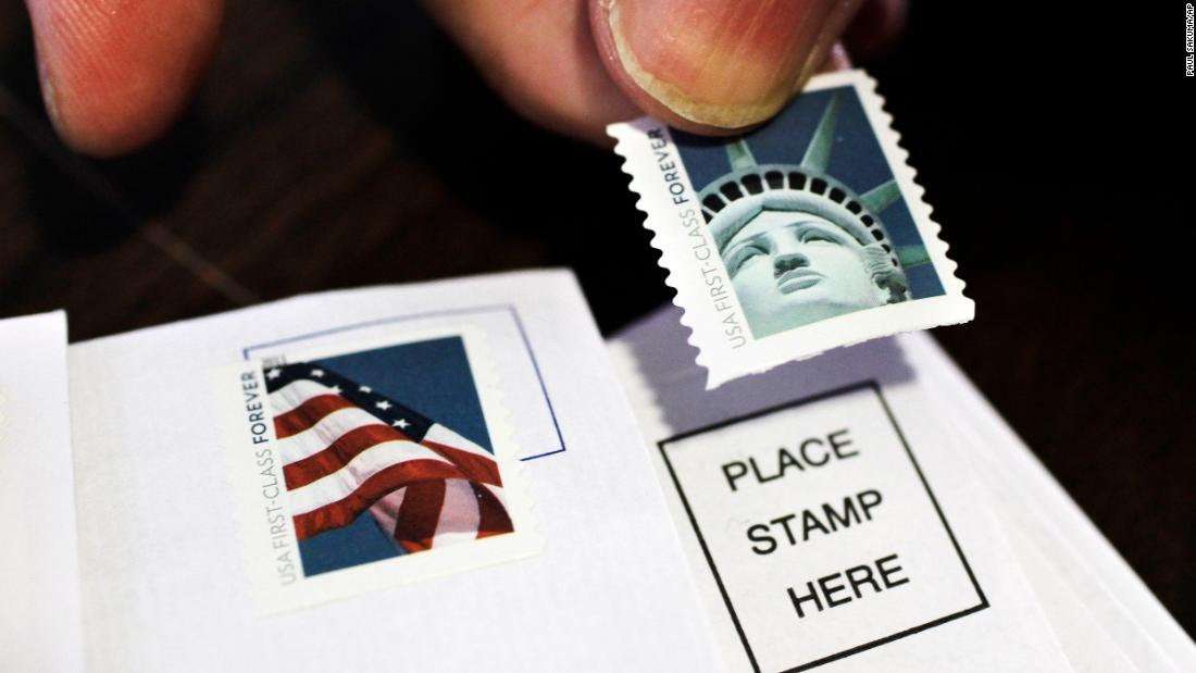 image for Worried voters are buying stamps and merch to fund the USPS